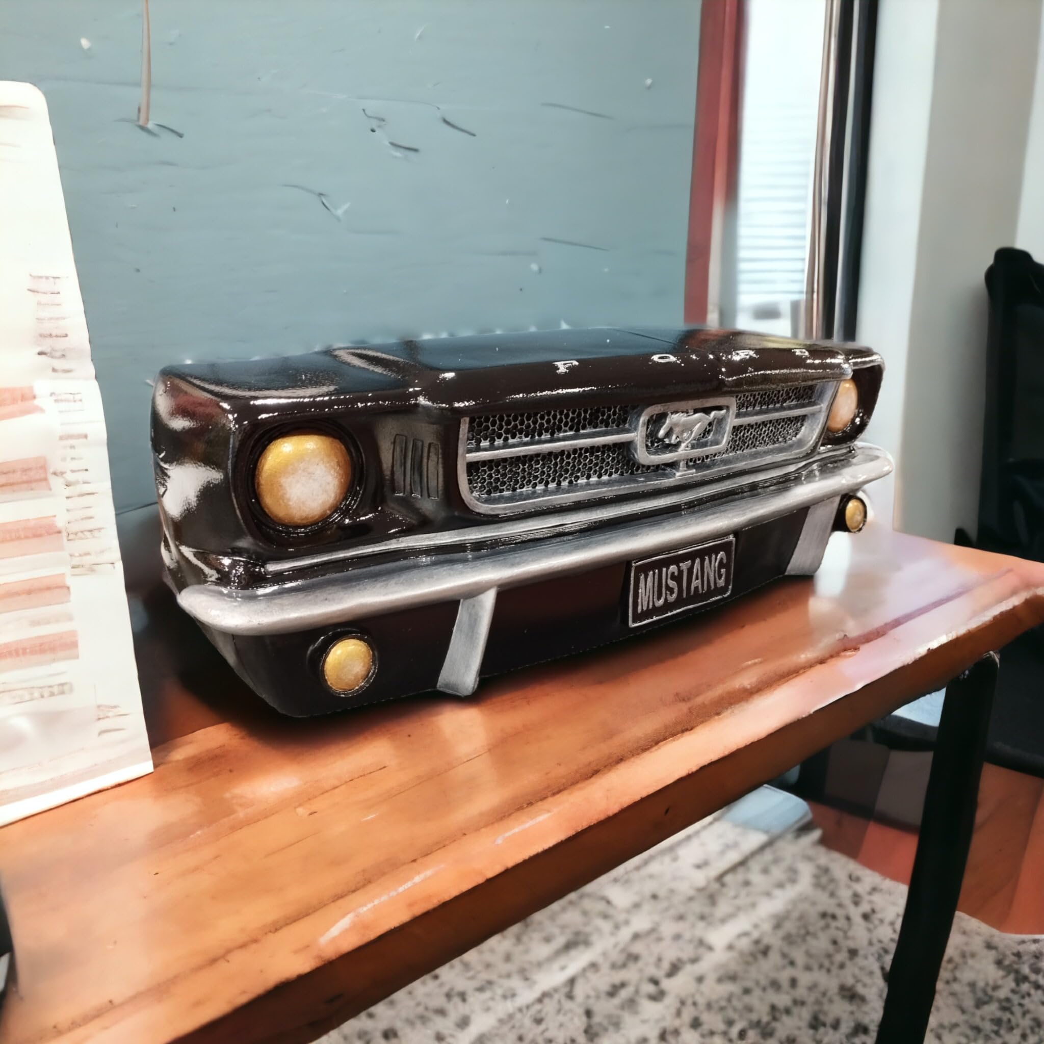 1967 Model Ford Mustang Shelf or Wall Sculpture Decor : Amazon.com